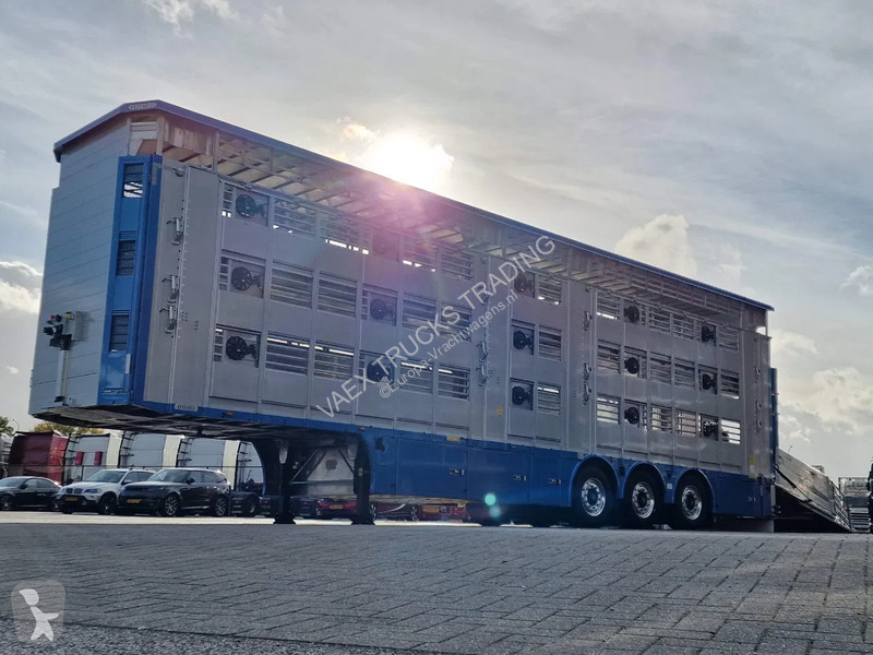 Náves Pezzaioli New 3 stock livestock trailer...