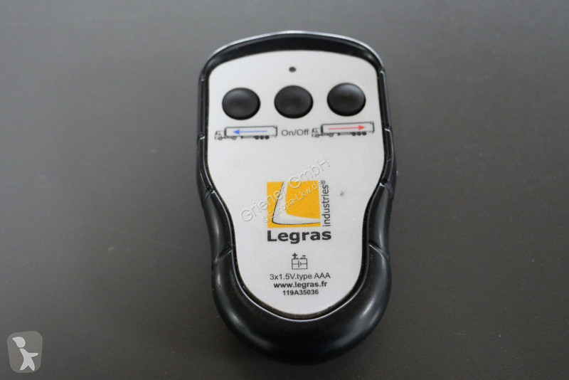 نصف مقطورة Legras C03 S / 92 m³ / 7 mm boden...