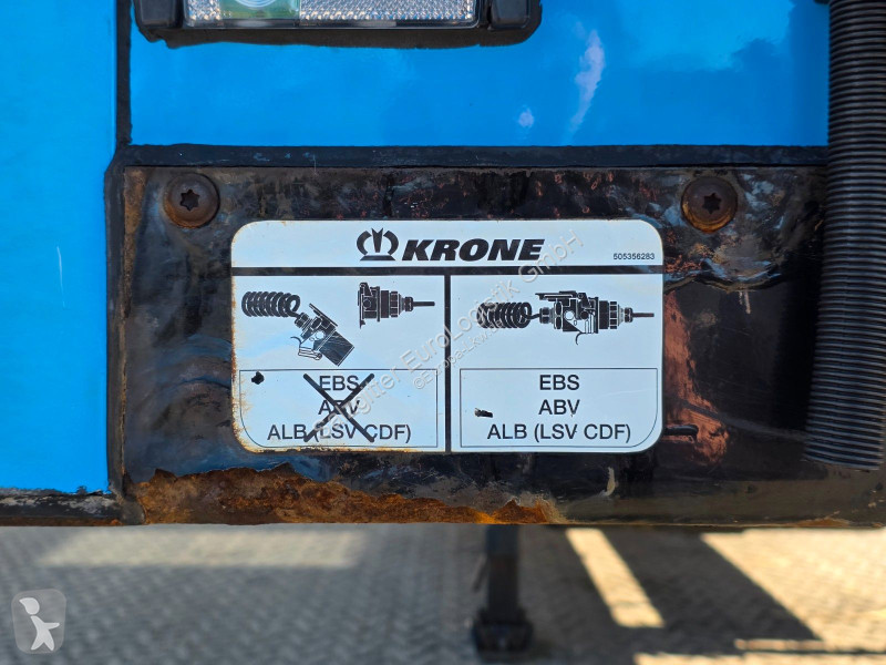 نصف مقطورة Krone / Doppelst. / Doppelverdamp. /...