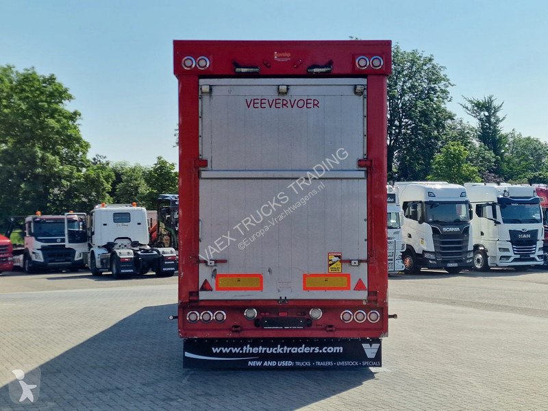نصف مقطورة Finkl SAV35 - 3/3 deck livestock -...