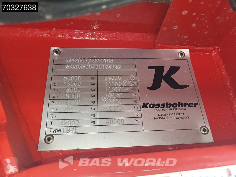 نصف مقطورة Kässbohrer LB4E Mega Extendable -...