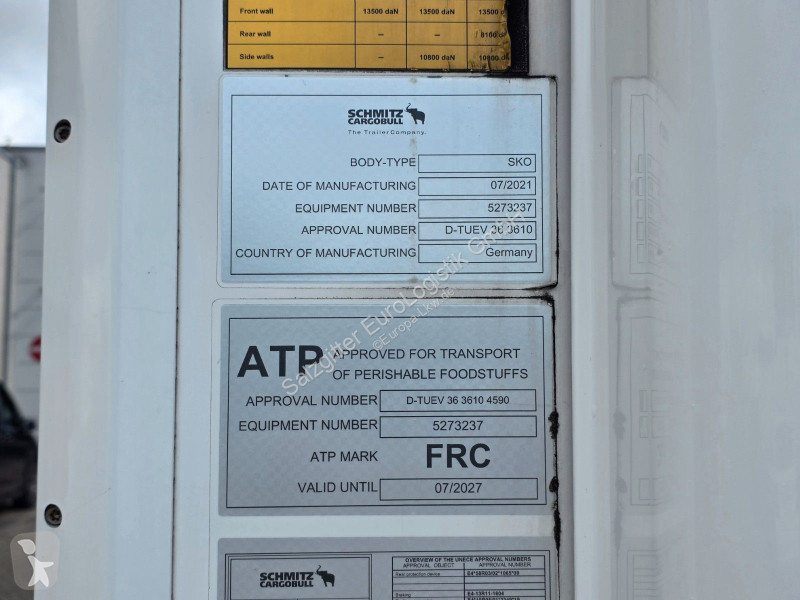 نصف مقطورة Schmitz Cargobull 24/L-13.4 FP COOL...