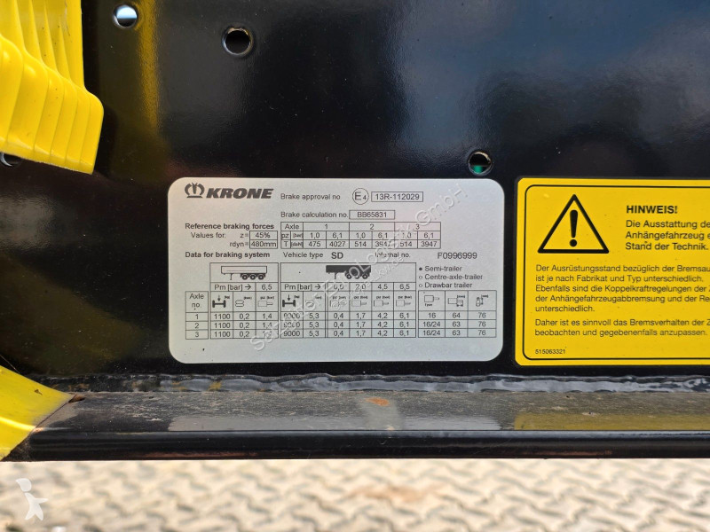 Krone | Teleskop | 11.035-12.640mm semi-trailer