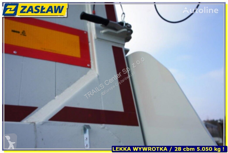 Semi remorque Zasław 28 m³ !! Light UP 4.990 kg...