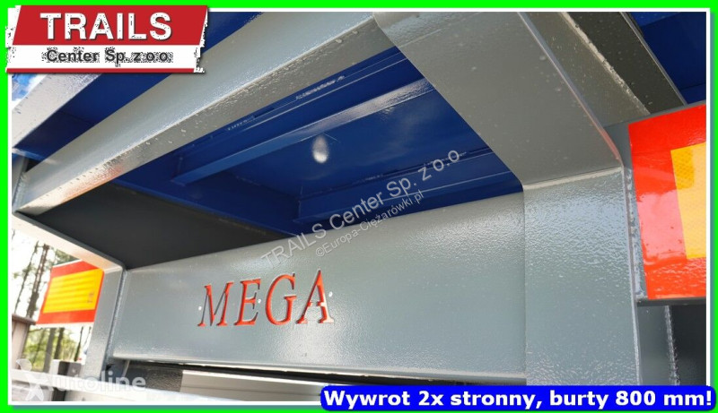 Semiremorca Mega 29 m³ / 12.600 m. 2 x side...