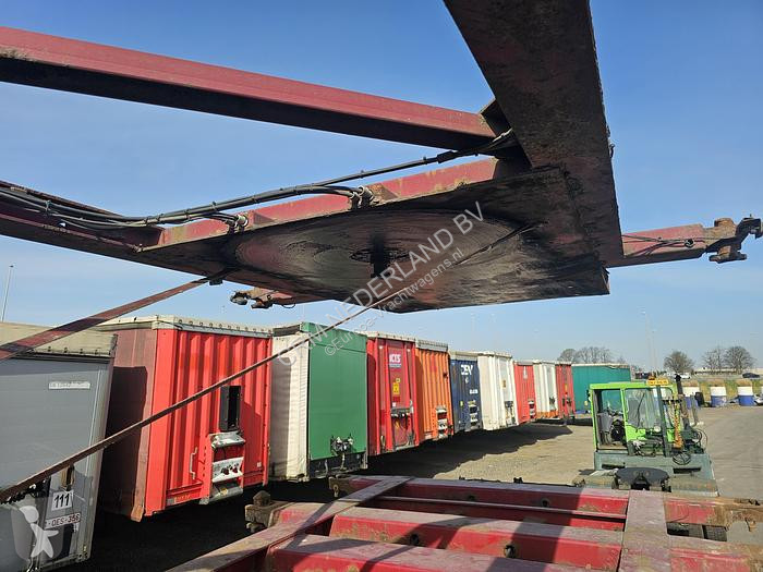 Sættevogn  40/45 ft container chassis bpw drum...