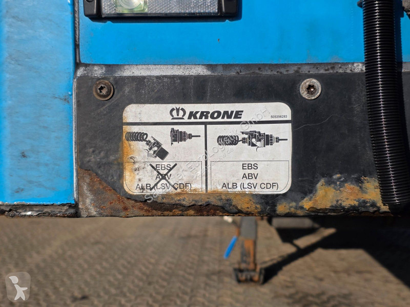 نصف مقطورة Krone / Doppelstock / Trennwand /...