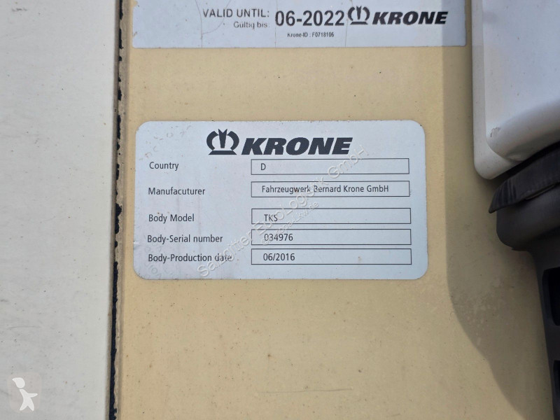 نصف مقطورة Krone /Trennwand/Doppelverd./...