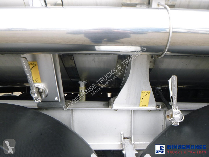 نصف مقطورة Van Hool Food tank inox 36 m3 / 4...