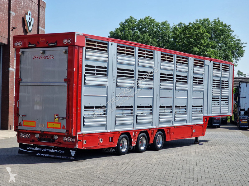 نصف مقطورة Finkl SAV35 - 3/3 deck livestock -...
