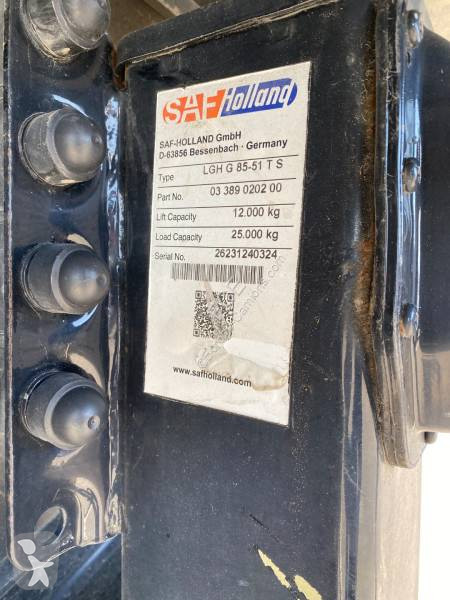 نصف مقطورة Tisvol A-910220-EALE30 endommagé