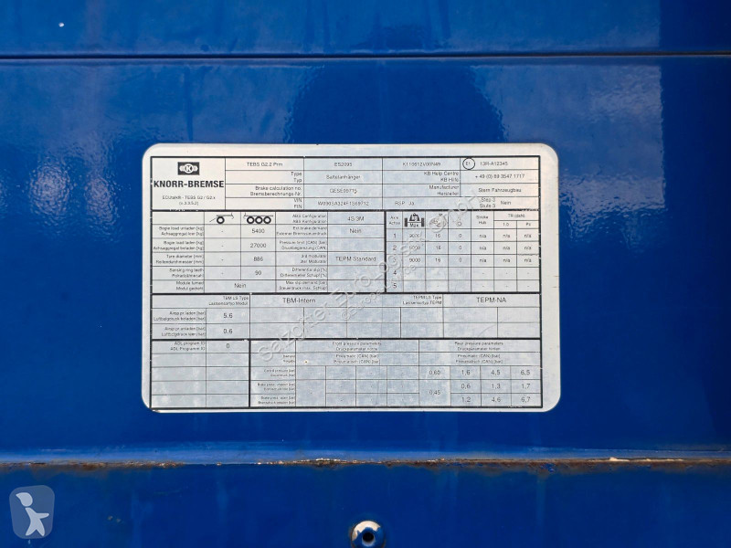 Semiremorca  Stern SP270 | Staplerhalter. |...