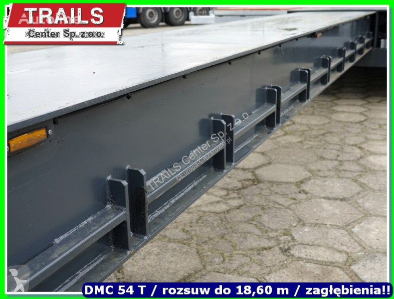 Sættevogn Mega Extandable Low-loader 18.60 m 2...