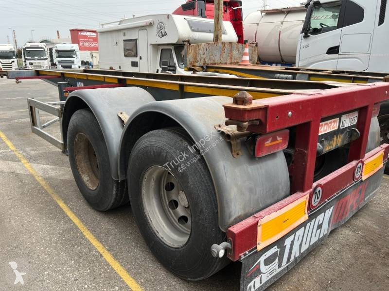 Semirimorchio Zorzi Ralletta portacontainers 20'