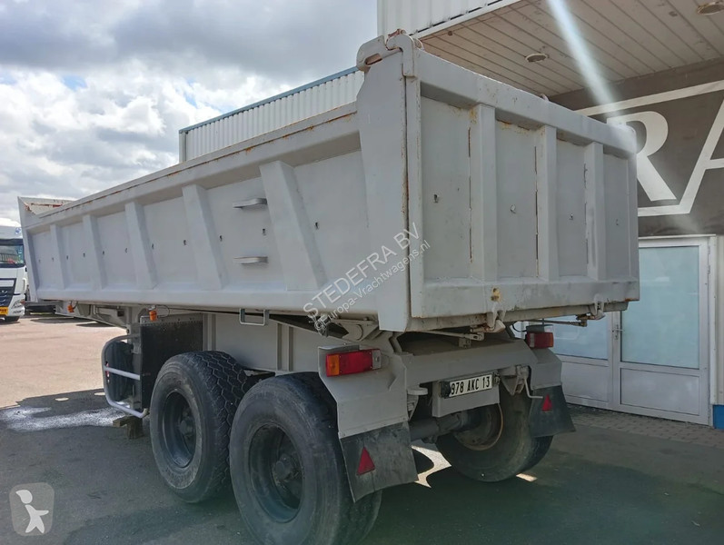 Semiremorca Cif 2 Axle Steel Tipper , Spring...
