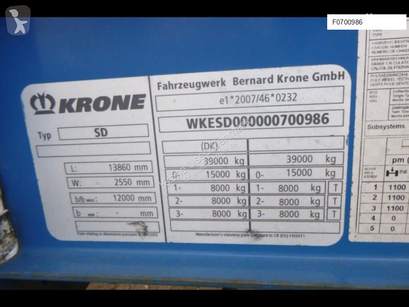 Sættevogn Krone (40er)
