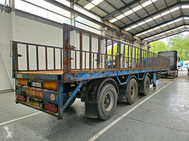Semitrailer Pacton TPD 342 / 2x STUURAS