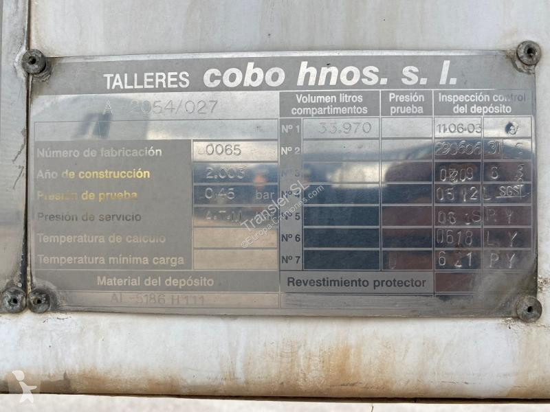 Semiremorca Cobo  CSA-33