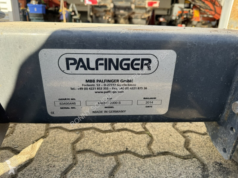 Oplegger  MBB C 2000 S Ladebordwand MBB C 2000...