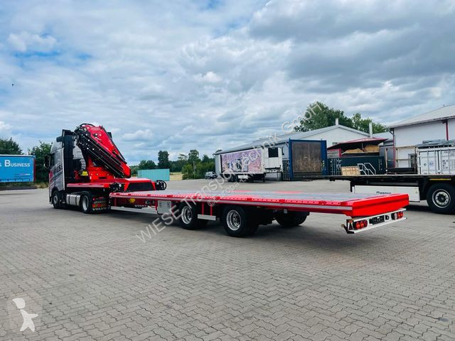 Oplegger Wiese Wiese Stufensattel Tieflader mit...