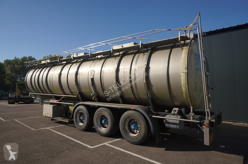 Semiremorca Dijkstra 3 AXLE CHEMIE TANK TRAILER...