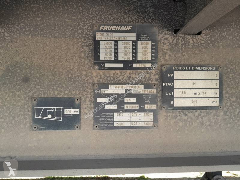 Semitrailer Fruehauf TX34CS