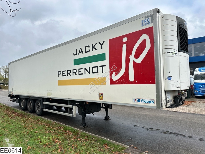 Semitrailer Trouillet Koel vries Carrier Vector...