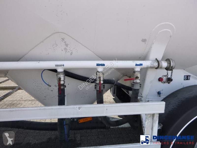 Oplegger  Powder tank alu 40 m3 / 1 comp