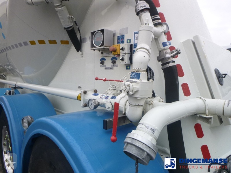 Semi reboque Feldbinder Powder tank alu 36 m3 /...