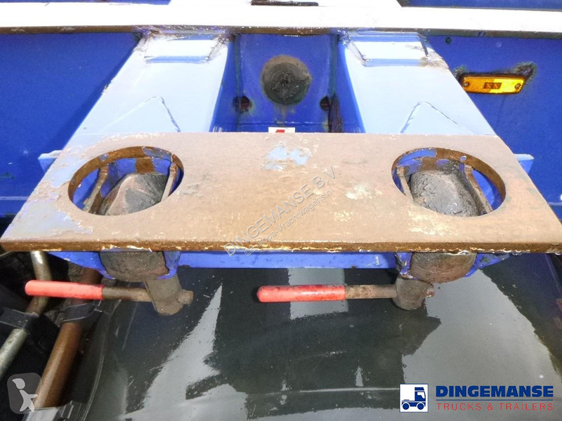 نصف مقطورة Dennison 3-axle container trailer...