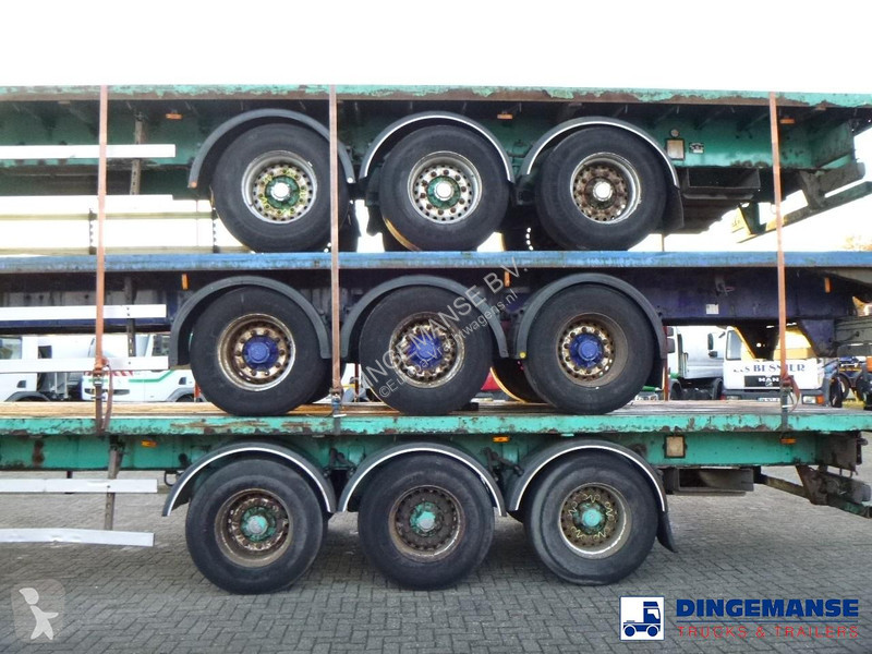 نصف مقطورة SDC Stack - 3 x platform trailer...