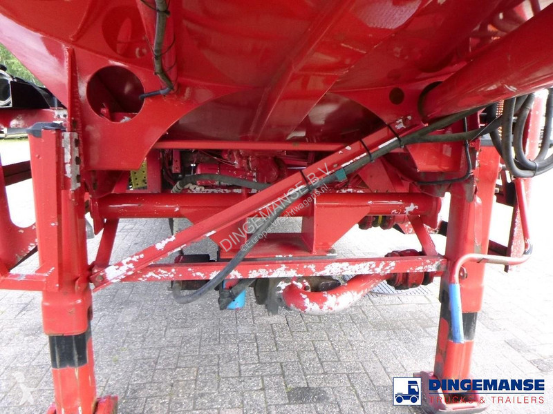Semi remorque  Fuel tank alu 42.8 m3 / 6 comp +...