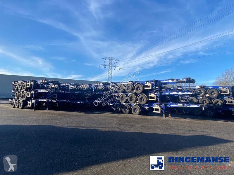 نصف مقطورة Dennison Stack - 3 x container...