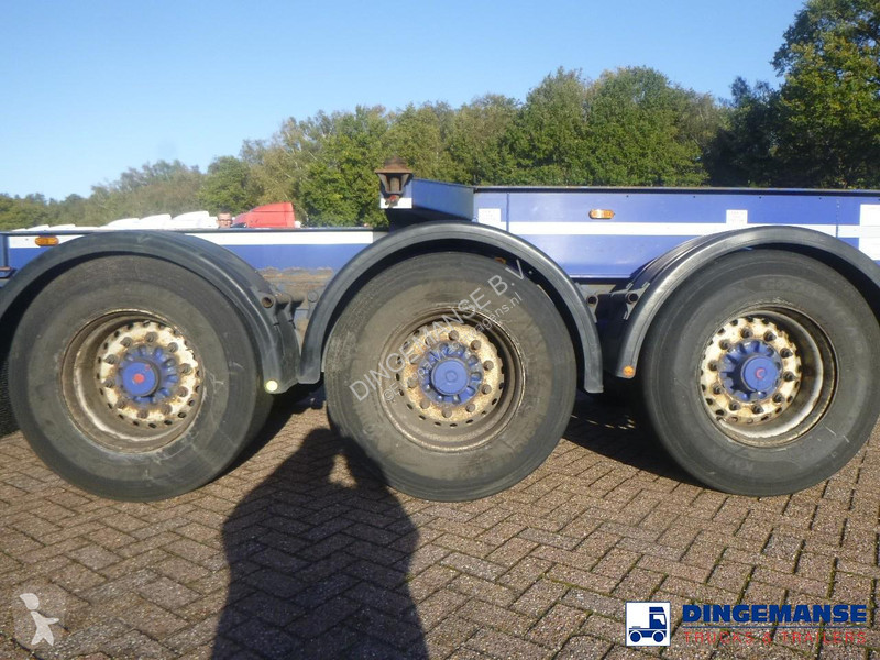 نصف مقطورة Dennison 3-axle container trailer...