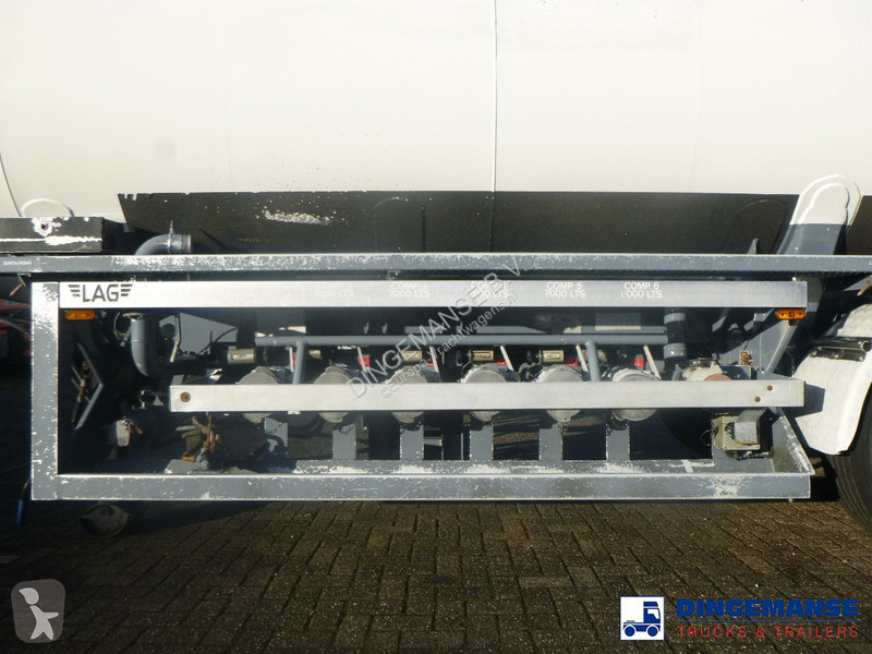 Semiremorca LAG Fuel tank alu 44.4 m3 / 6 comp...