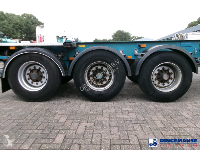 نصف مقطورة Van Hool 3-axle container chassis...