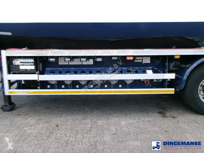 Semirimorchio  Fuel tank alu 42.8 m3 / 6 comp +...