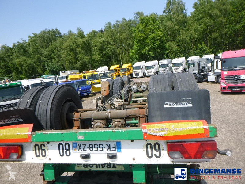 نصف مقطورة Asca Stack 4 x container trailer +...