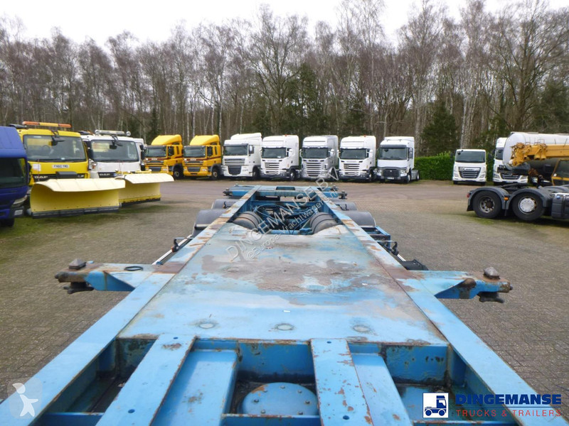نصف مقطورة Fruehauf 3-axle container chassis...