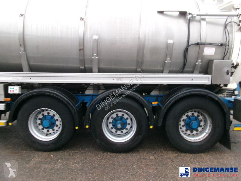 Félpótkocsi  Vacuum tank inox 30 m3 / 1 comp +...