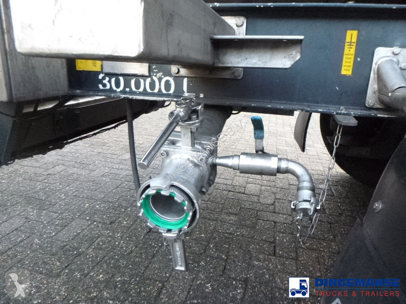 Semiremorca Van Hool Chemical tank inox L4BH 30...