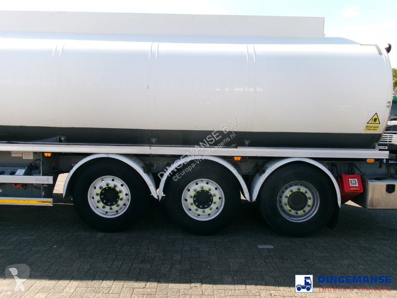 Sættevogn  Fuel tank alu 42.8 m3 / 6 comp + pump