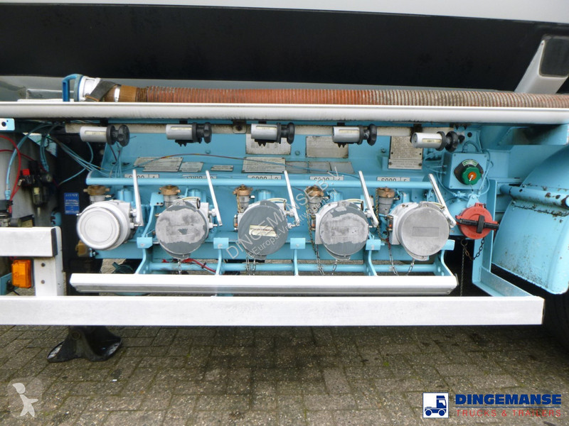 Semiremorca Caldal Fuel tank alu 30 m3 / 5 comp...