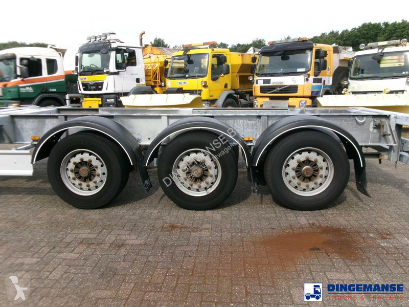 نصف مقطورة Fliegl 3-axle container trailer 45 ft