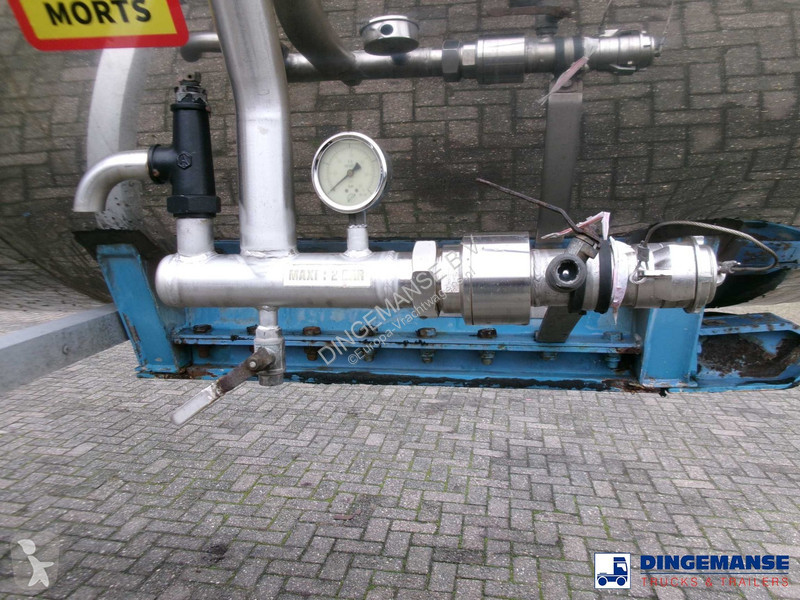 Semiremorca Magyar Chemical tank inox L4BH 33.5...