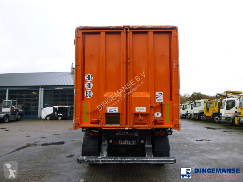 نصف مقطورة  Tipper trailer alu 59 m3 + tarpaulin