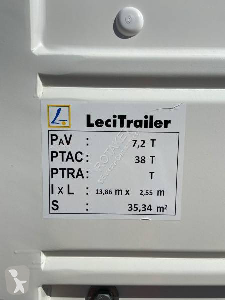 Semitrailer Lecitrailer Fourgon DISPO