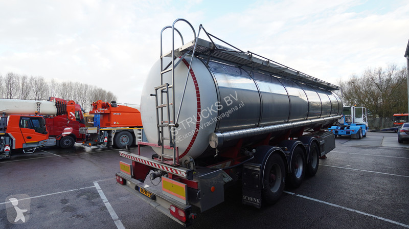 Sættevogn Burg 3 AXLE TANK CHEMIE TRAILER...