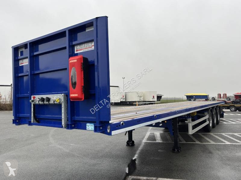 Semitrailer Louault Plateau renforcé plancher...