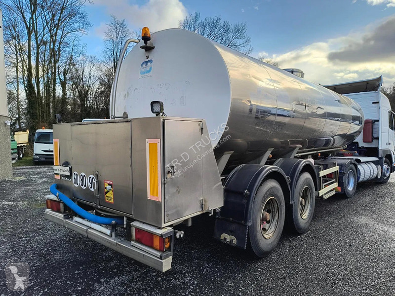 Oplegger Maisonneuve 25000L INSULATED INOX TANK